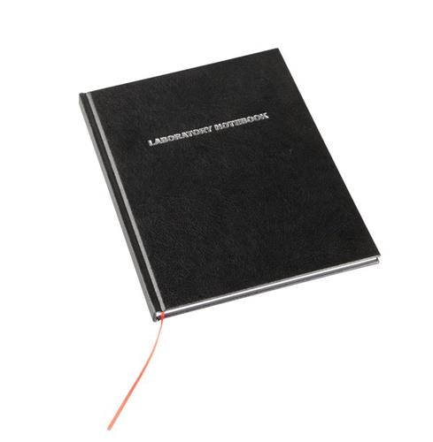 FB14127557 | Lab Notebook Grid 100 pg Black